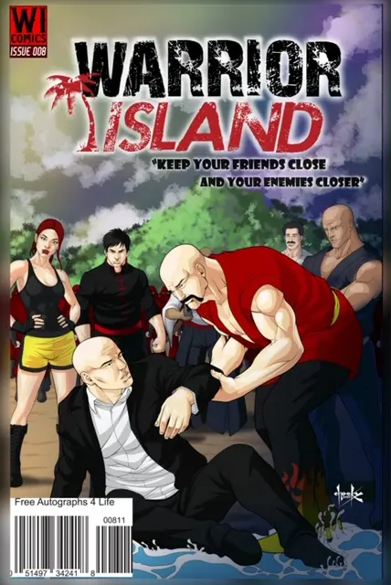 Warrior Island Issue 8 - Keep Your Friends Close and Your Enemies Closer comic cover