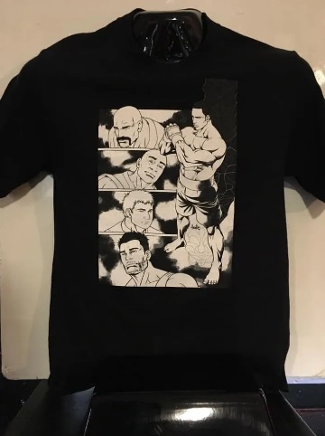 Warrior Island Black Art Shirt 1